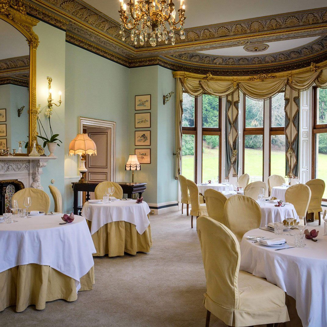 The Henry Robertson Dining Room restaurant in Bala