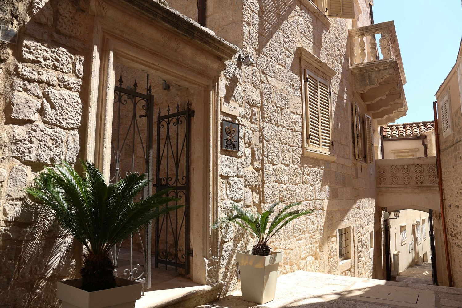Lešić Dimitri Palace hotel in Korčula, Croatia