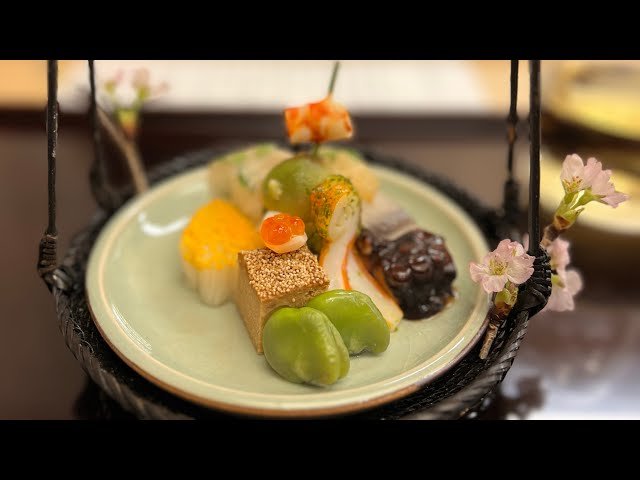 Kikunoi Roan restaurant in Kyoto, Japan