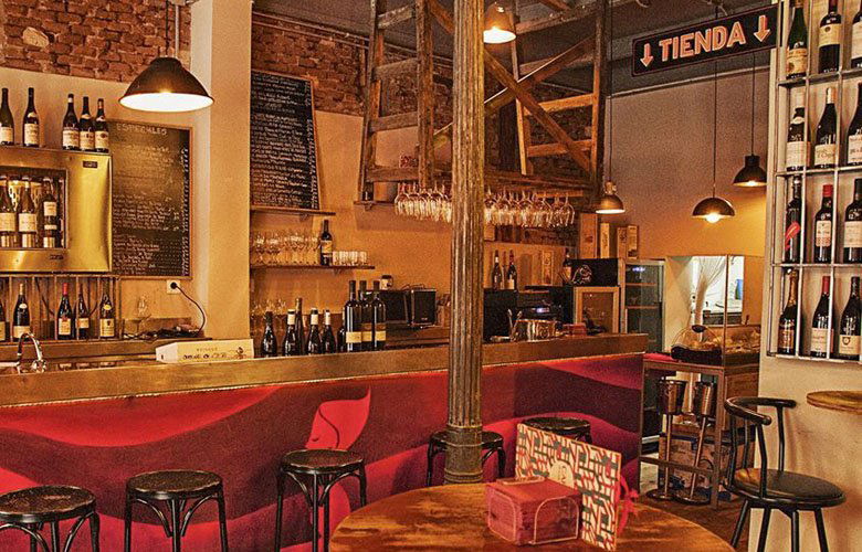 La Fisna Vinos restaurant in Madrid, Spain