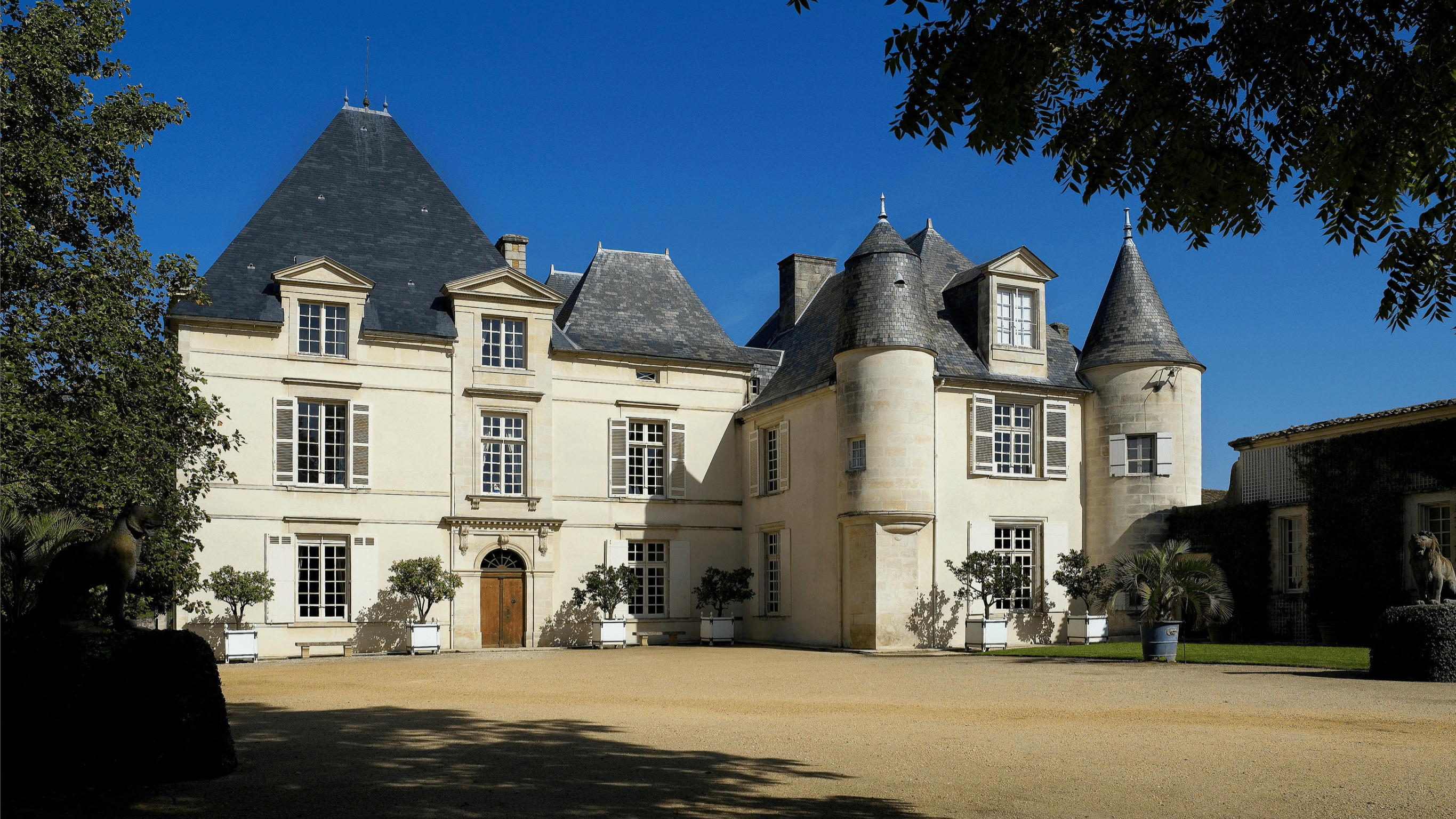 Chateau Haut-Brion winery in Pessac