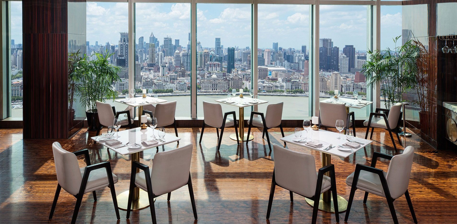 Jade on 36 restaurant in Shanghai, China