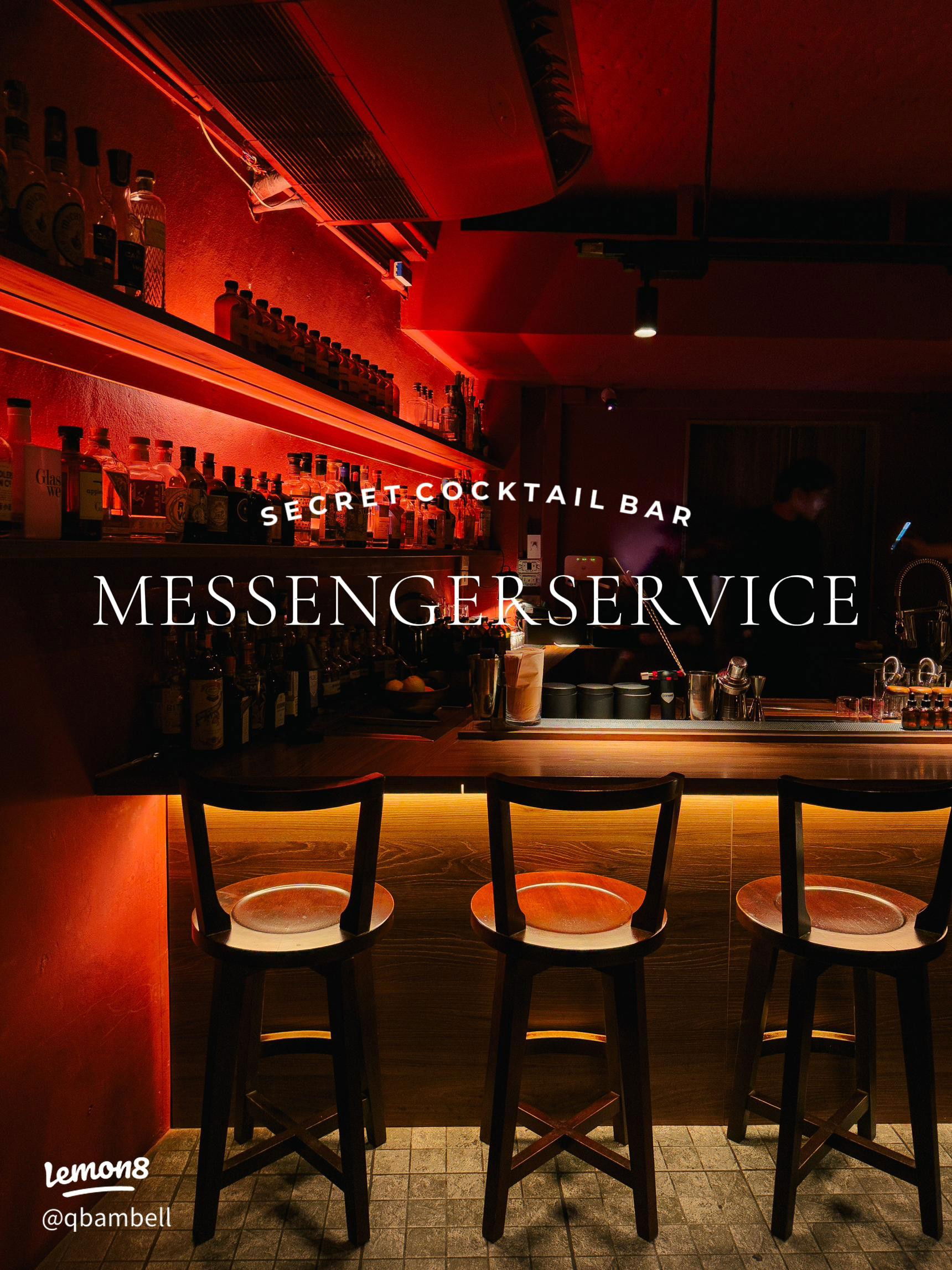 Messenger Service bar in Bangkok