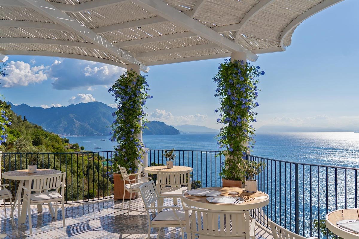 Borgo Santandrea restaurant in Amalfi Coast, Italy