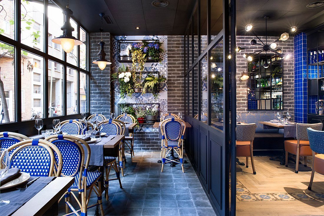 Adaly restaurant in Madrid, Spain