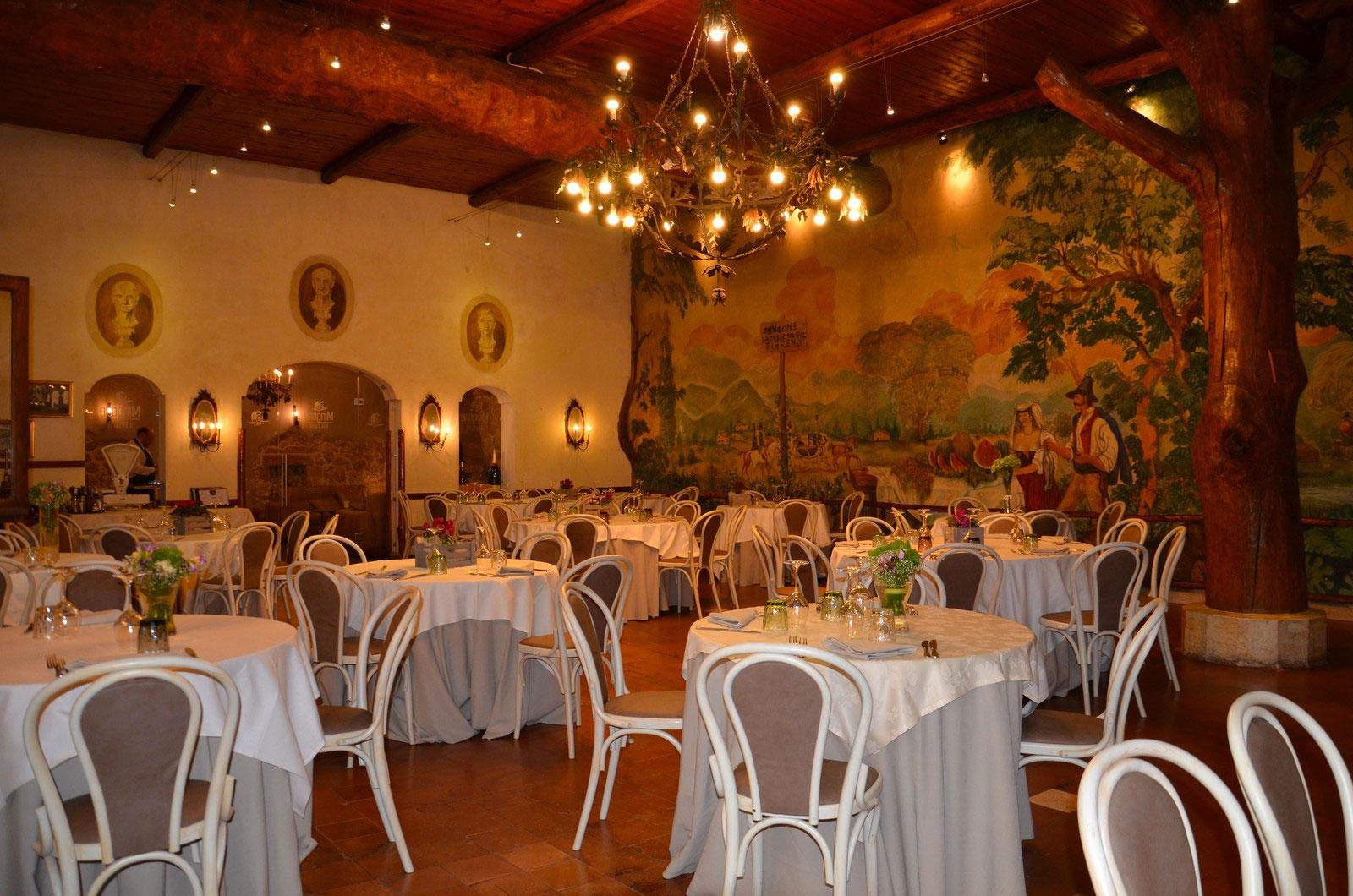 Mingone restaurant in Carnello, Italy