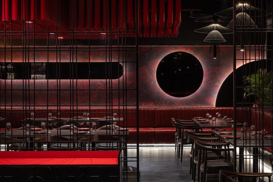 Circle restaurant in Lyon, France