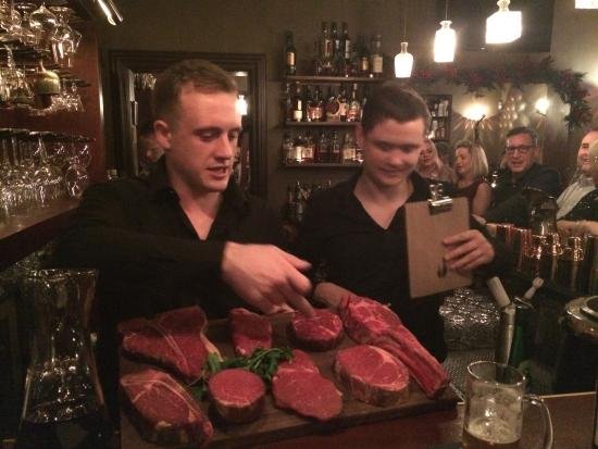 Upstairs at the Grill restaurant in Chester, United Kingdom