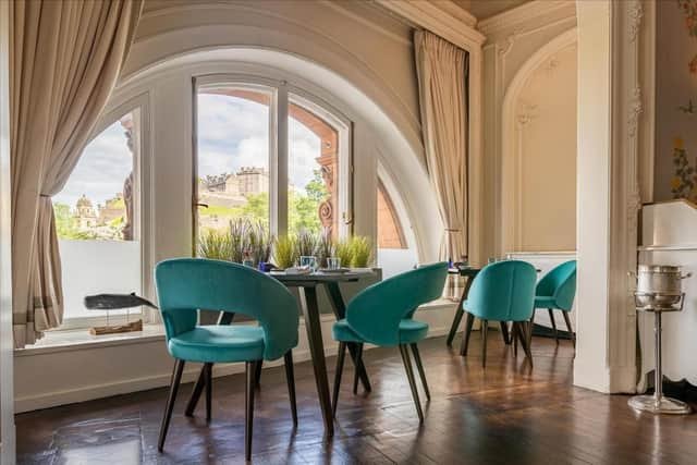 Dean Banks at the Pompadour restaurant in Edinburgh, United Kingdom