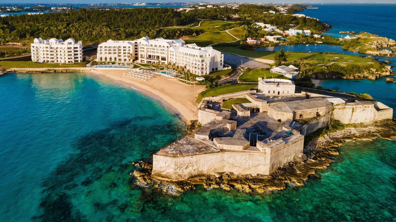 The St. Regis Bermuda Resort hotel in St. George's, Bermuda