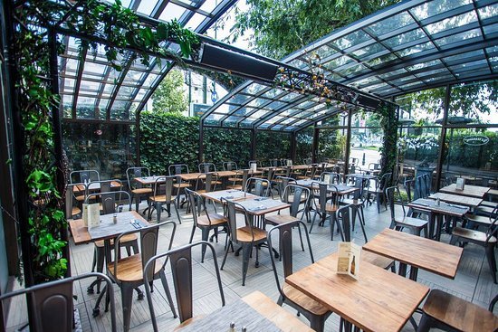 La Terrasse Brasserie restaurant in Interlaken, Switzerland