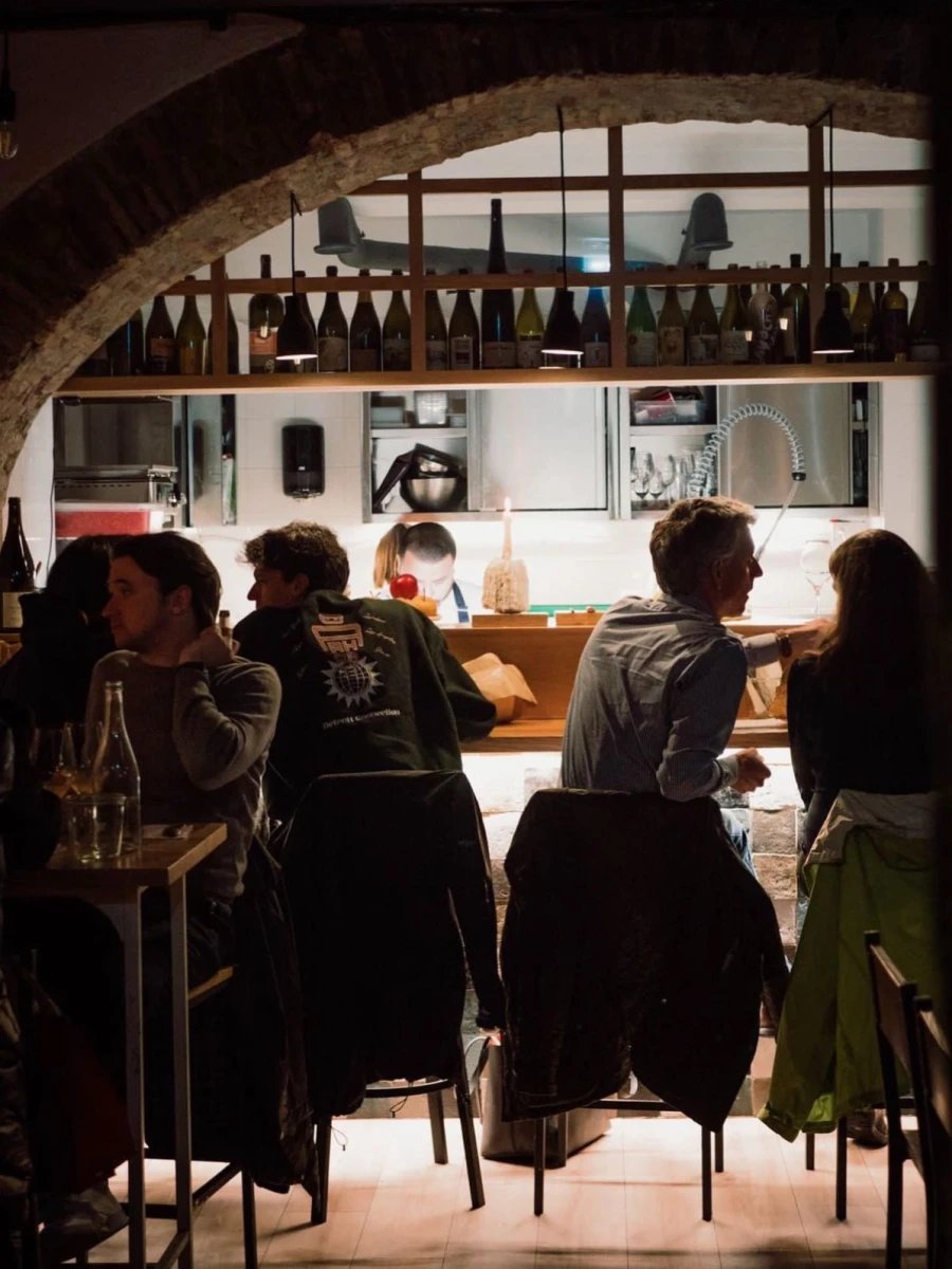 Enoteca L’antidoto restaurant in Rome, Italy