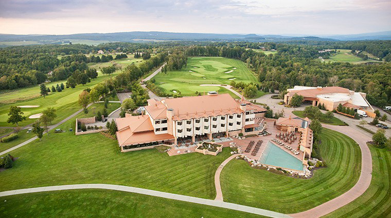 Falling Rock at Nemacolin hotel in Laurel Highlands, United States