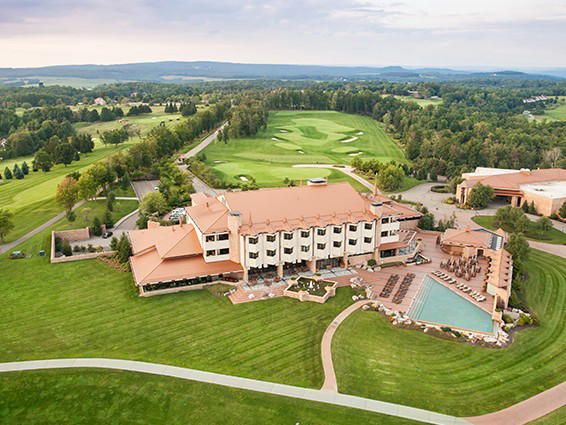 Falling Rock at Nemacolin, Laurel Highlands, United States