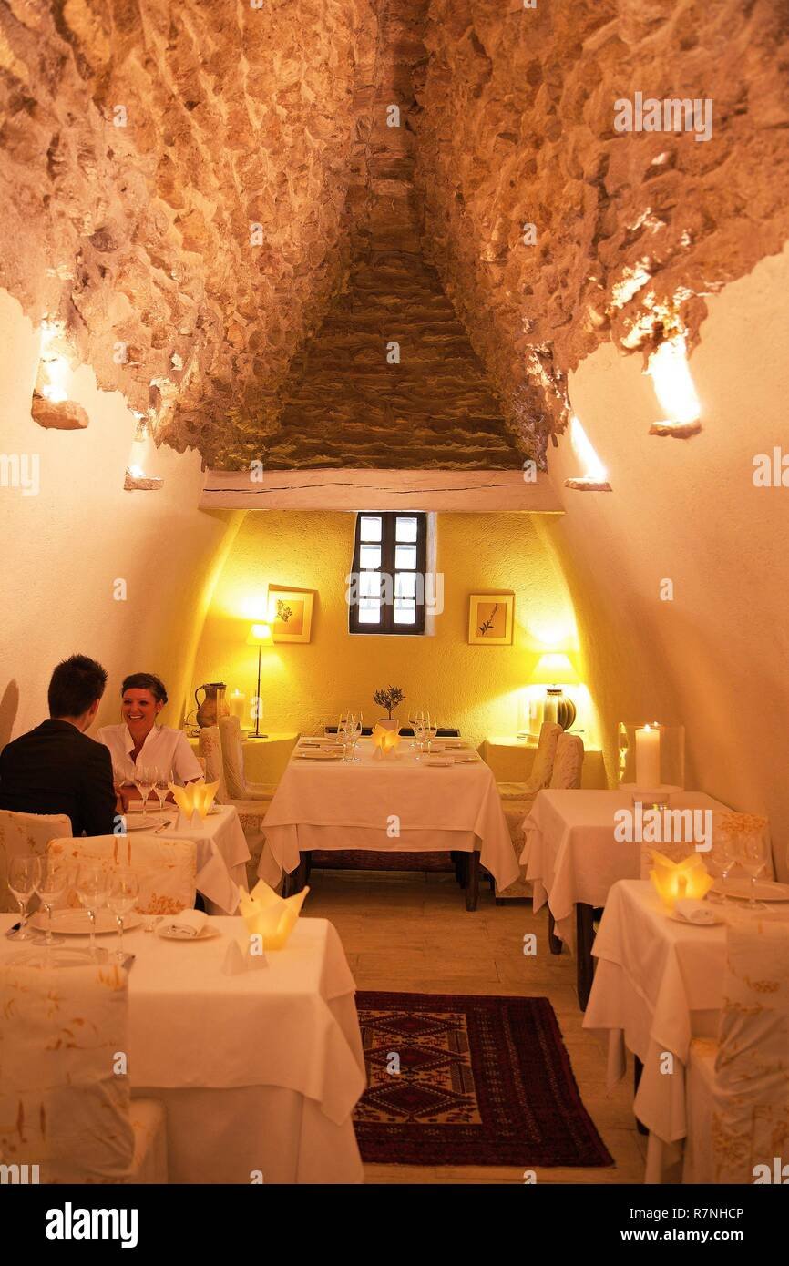 Les Bories restaurant in Gordes, France
