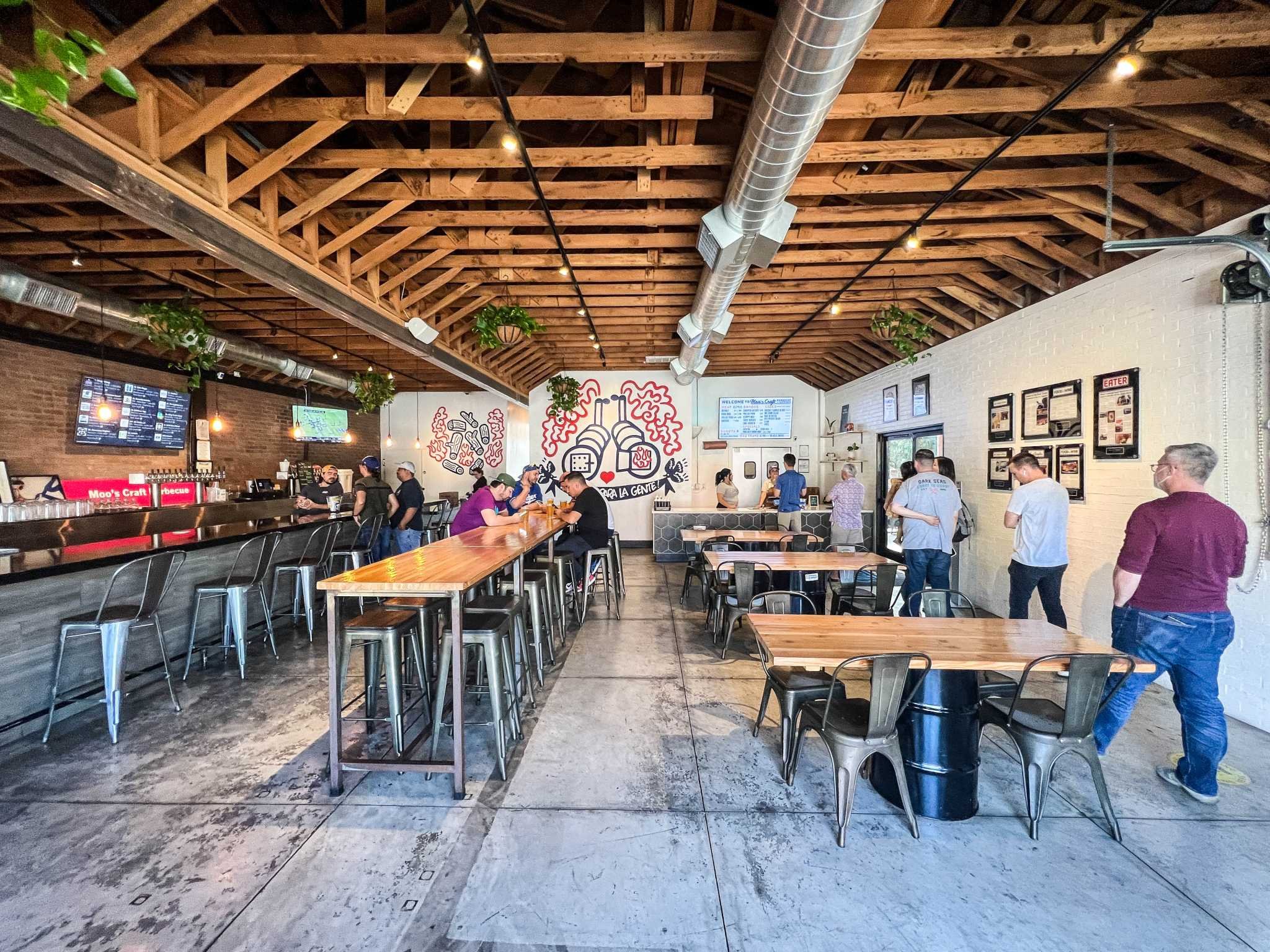 Moo's Craft Barbecue restaurant in Los Angeles, United States