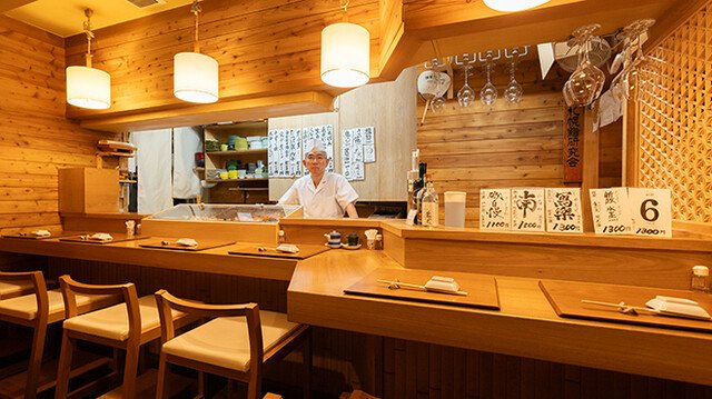 Sushi Tanabe restaurant in Sapporo, Japan