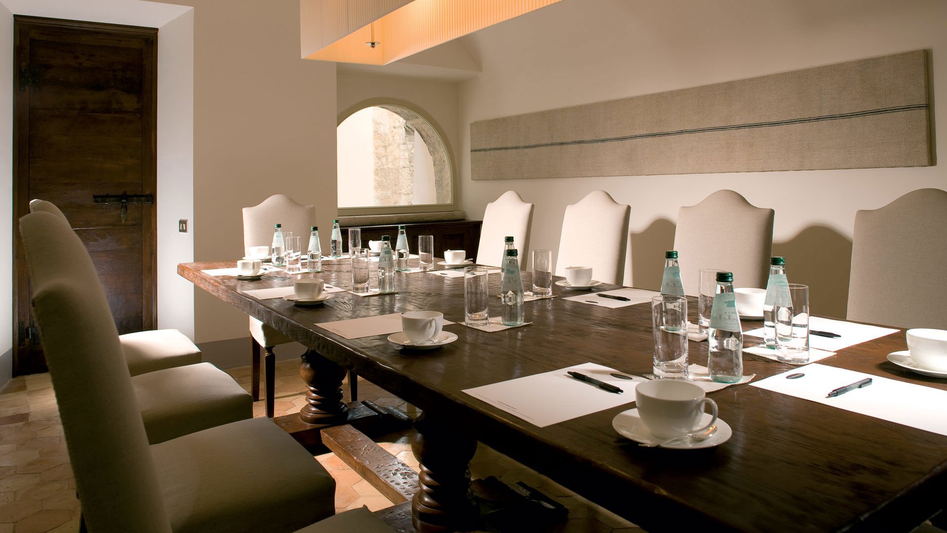 Palazzo Seneca restaurant in Norcia, Italy