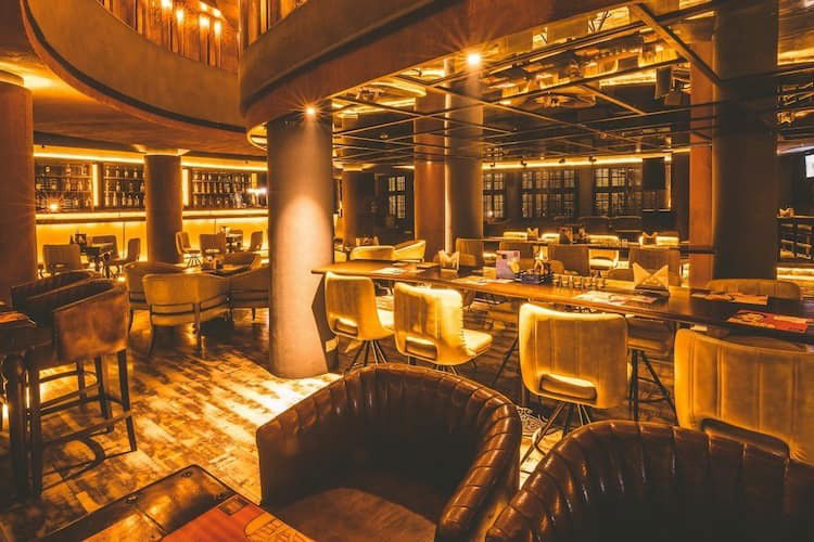 Q'Ba bar in New Delhi, India