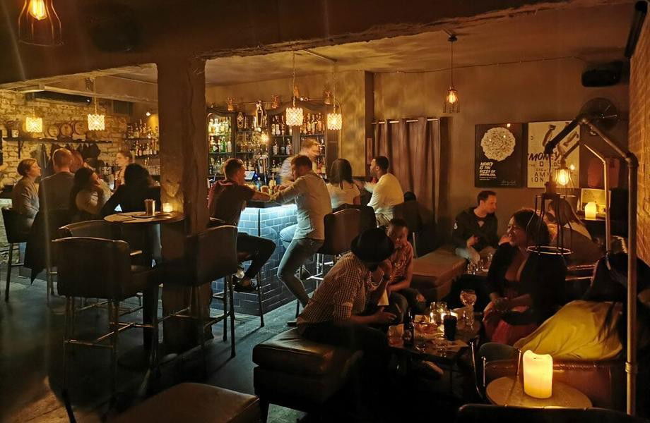 Sin + Tax bar in Johannesburg