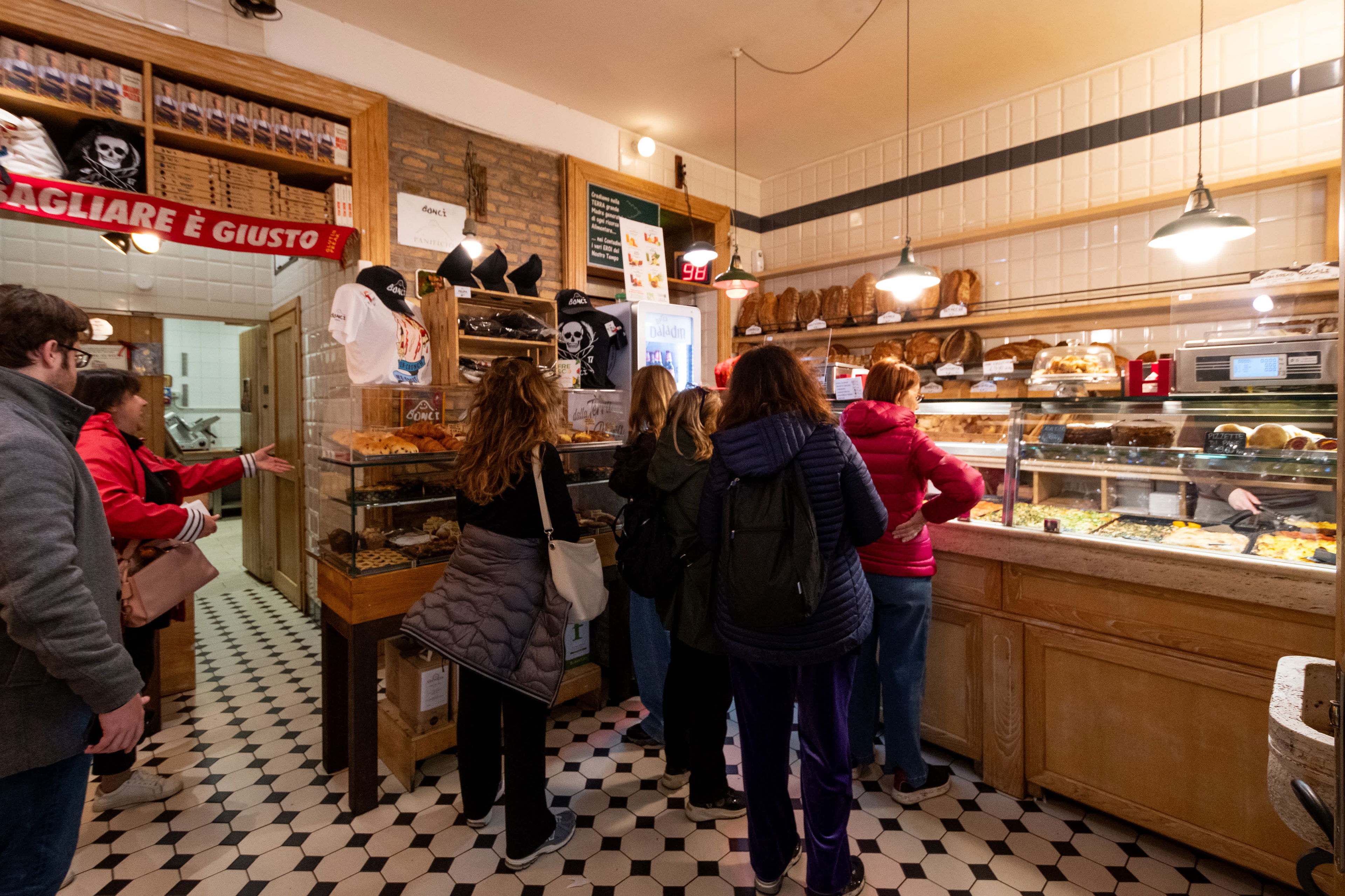 Panificio Bonci restaurant in Rome, Italy