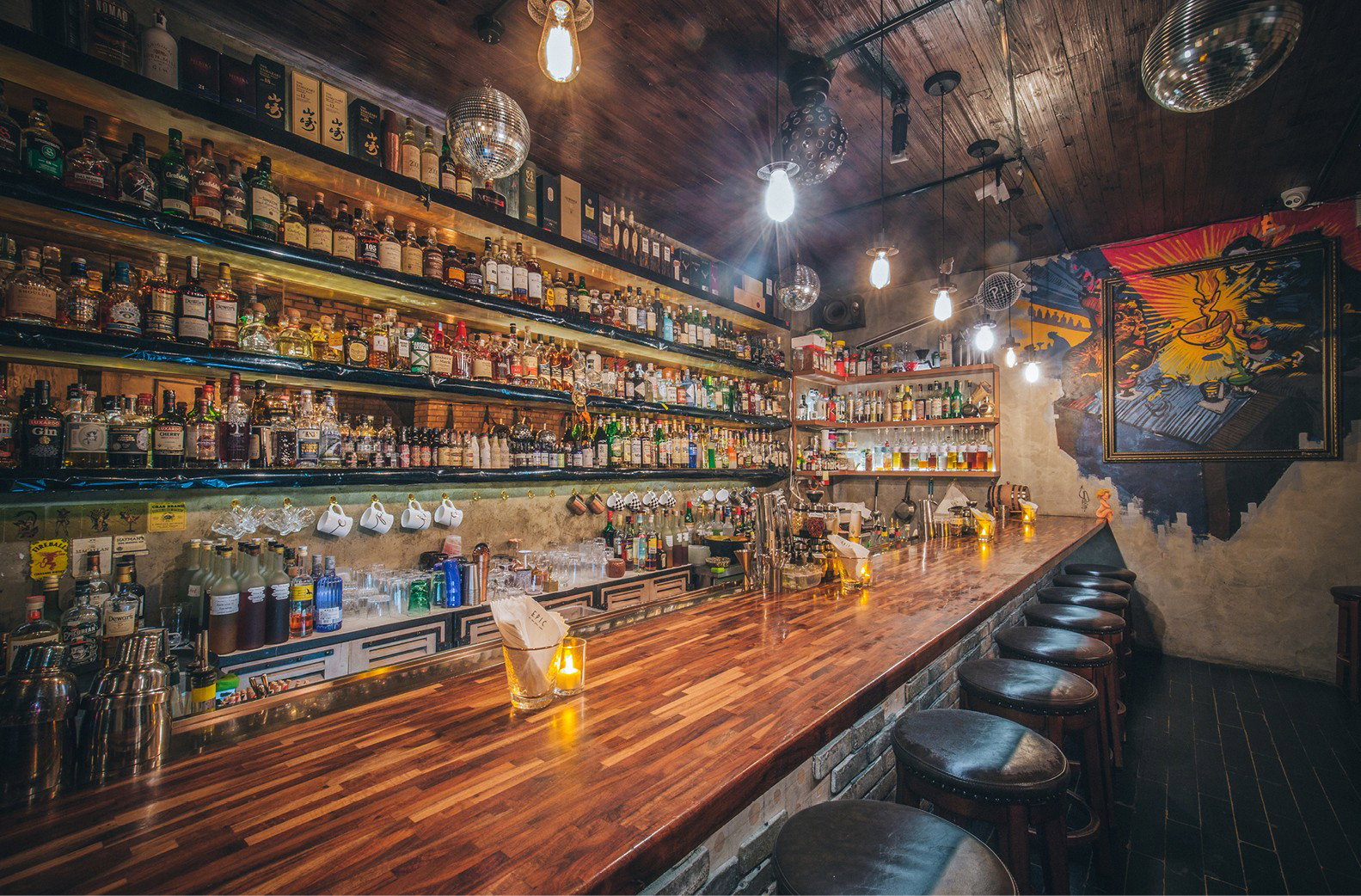Epic bar in Shanghai, China