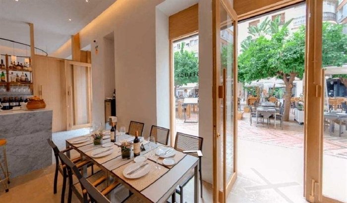 Beluga restaurant in Málaga, Spain