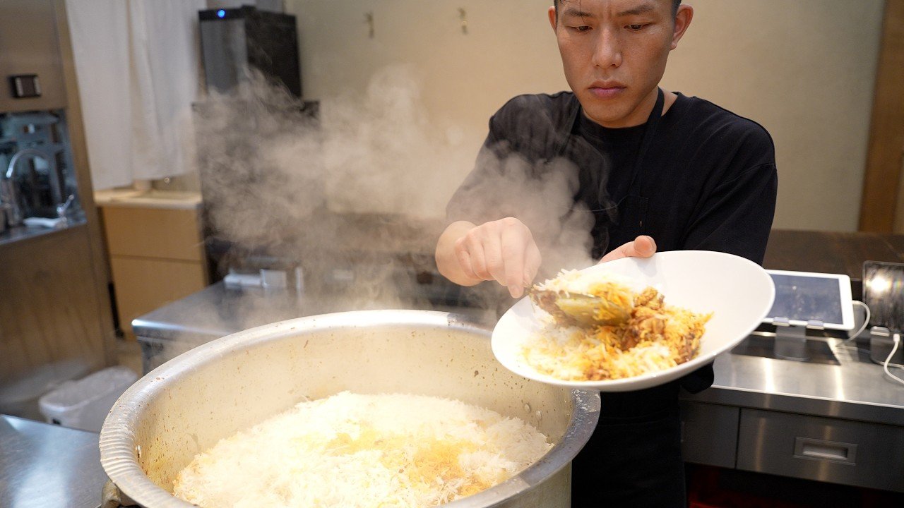 Biriyani Osawa restaurant in Tokyo, Japan