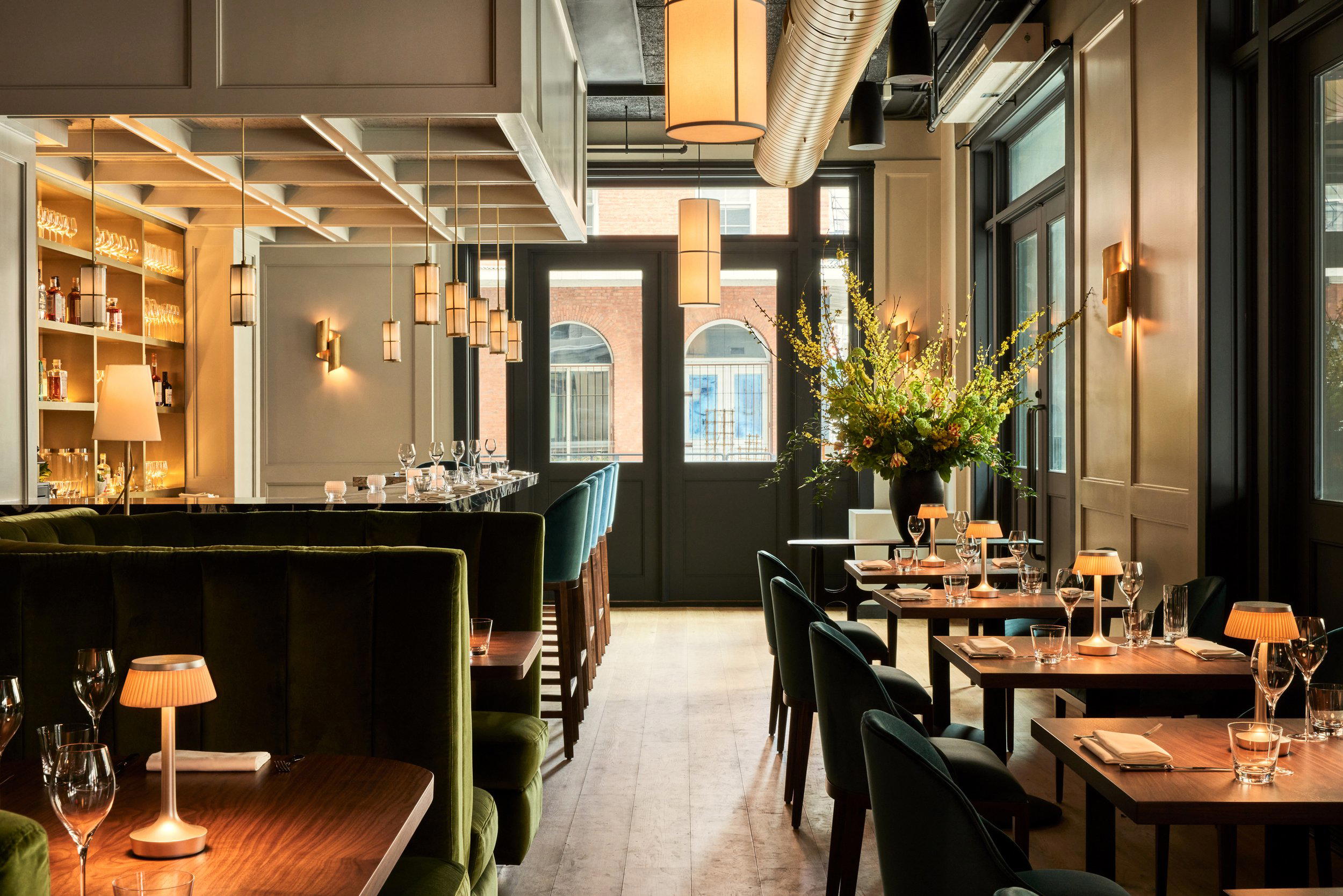 L’Abeille restaurant in New York City, United States