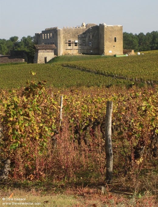 Château de Fargues winery in Preignac