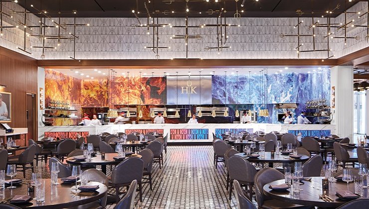 Gordon Ramsay Hell's Kitchen restaurant in Las Vegas, United States