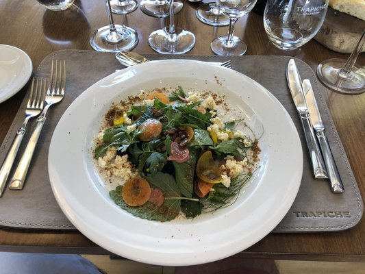 Espacio Trapiche restaurant in Mendoza, Argentina