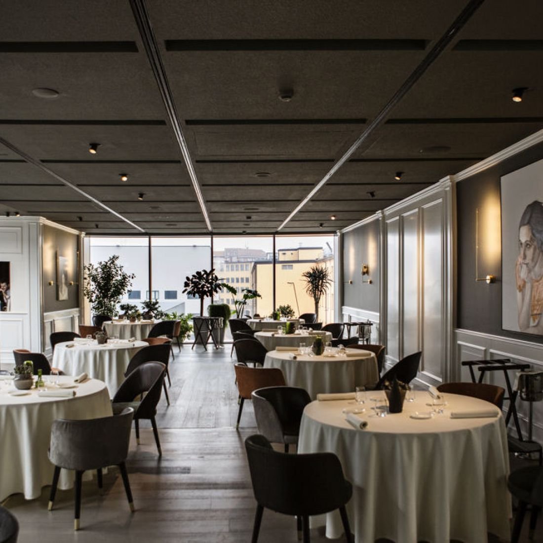Enrico Bartolini restaurant in Milan, Italy