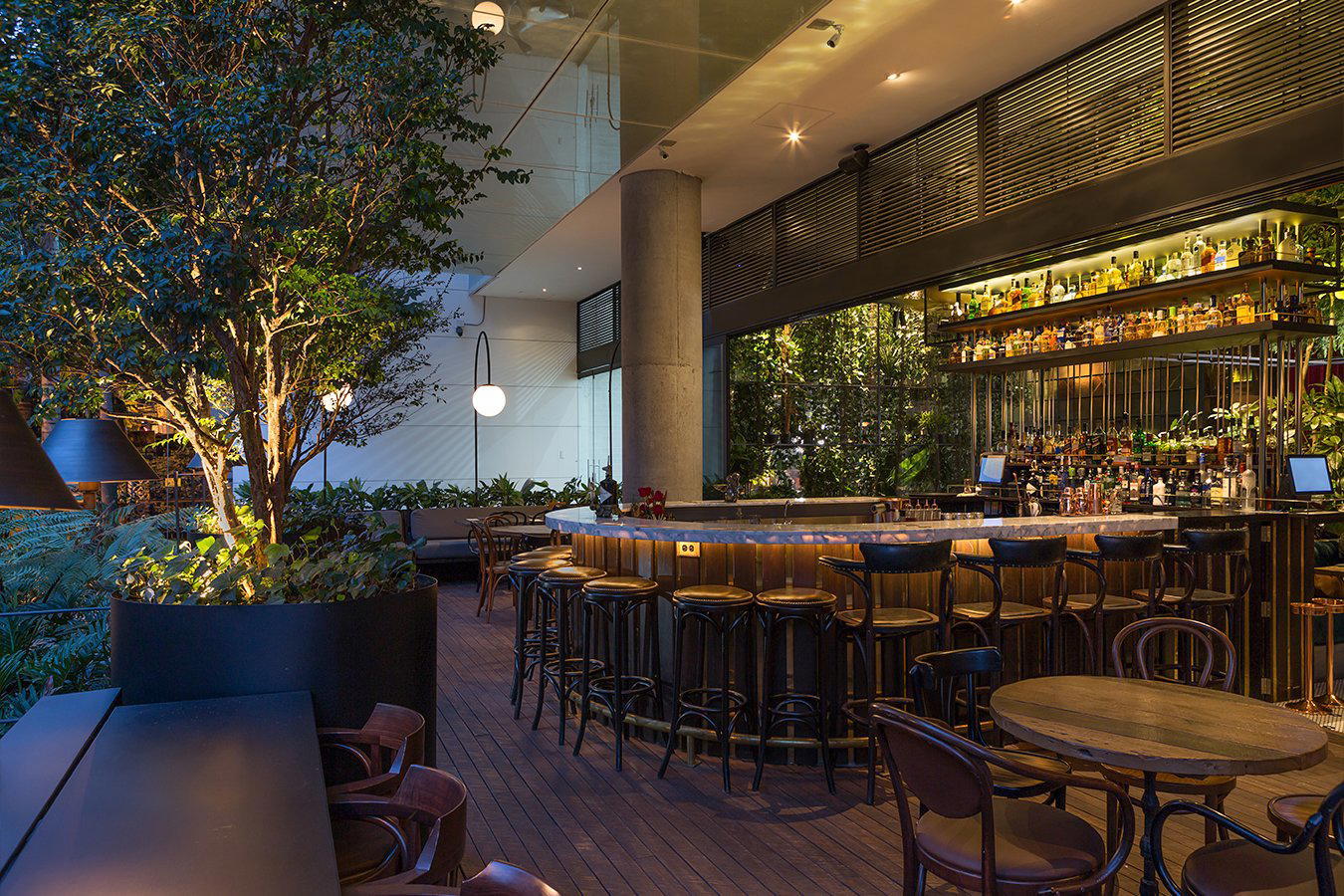 Botánico restaurant in Mexico City