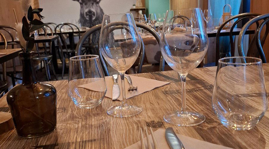 Le Cerf restaurant in Rougemont, Switzerland
