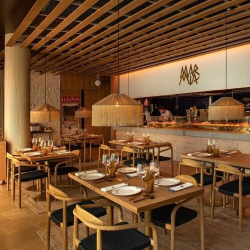 Ayantar restaurant in Madrid, Spain