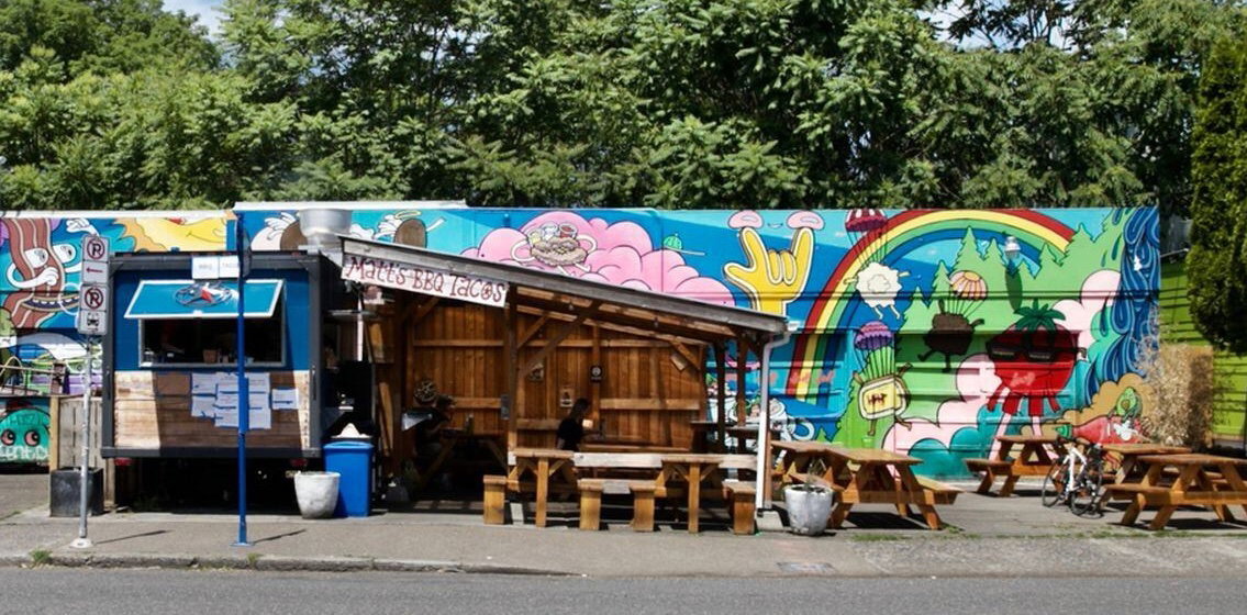 Matt's BBQ Tacos restaurant in Portland, United States