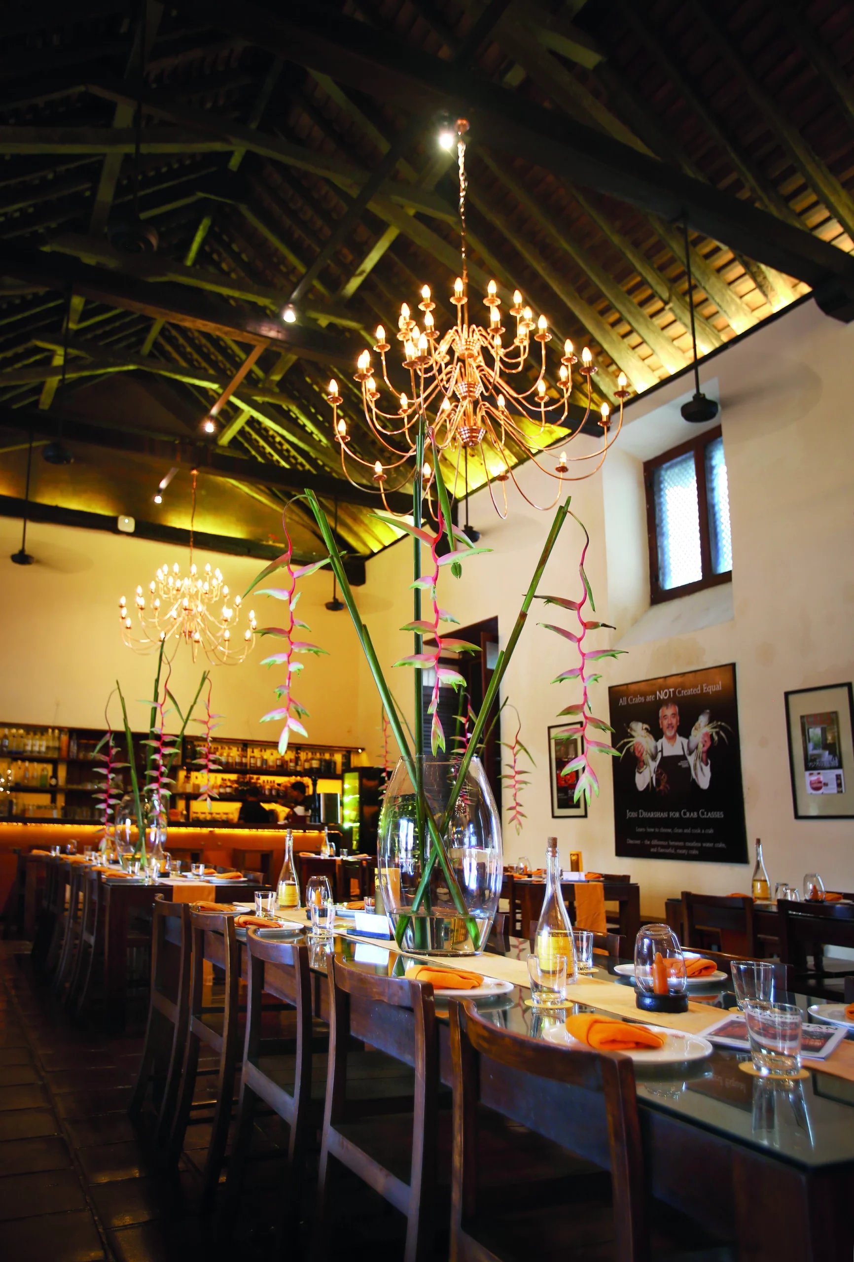 Ministry of Crab restaurant in Colombo, Sri Lanka