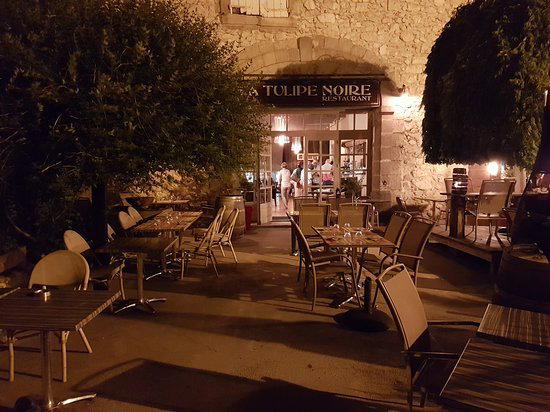 La Tulipe Noire restaurant in Fleury, France