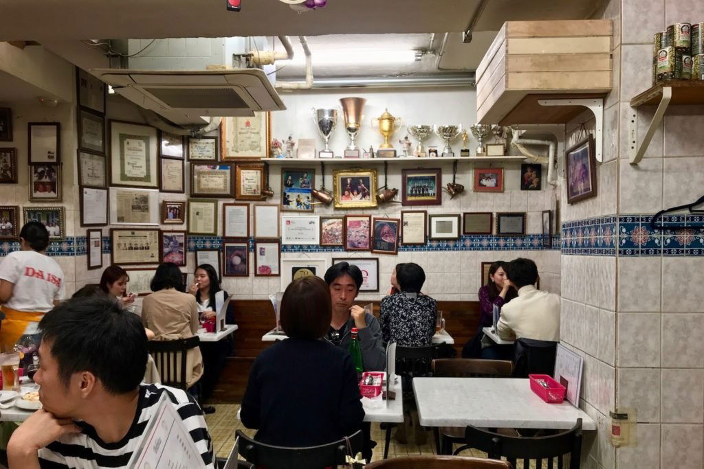 Pizzeria e Trattoria da ISA restaurant in Tokyo, Japan