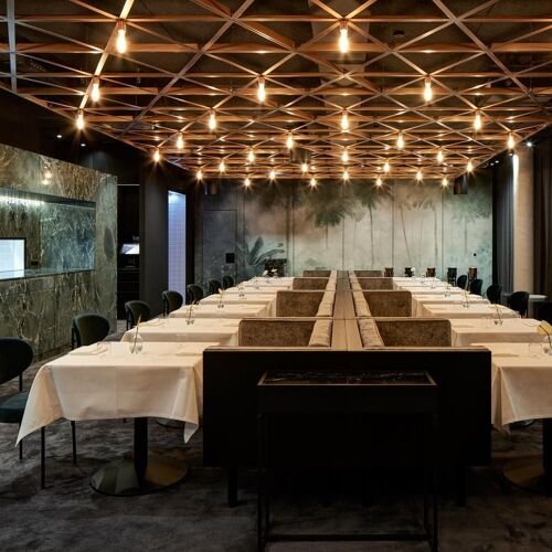 Lazarus Stube im Oberschwäbischen Hof restaurant in Schwendi, Germany