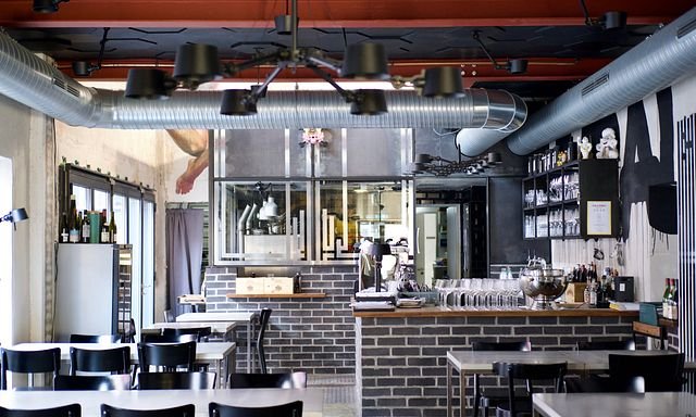 mural restaurant in Munich, Germany