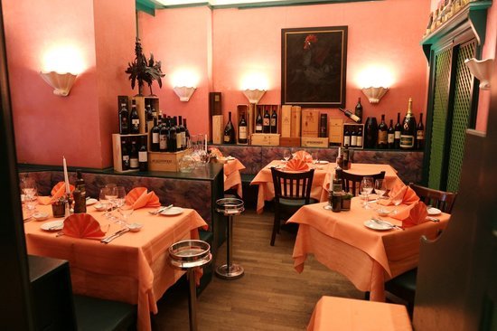 Gallo Nero restaurant in Sienna, Italy