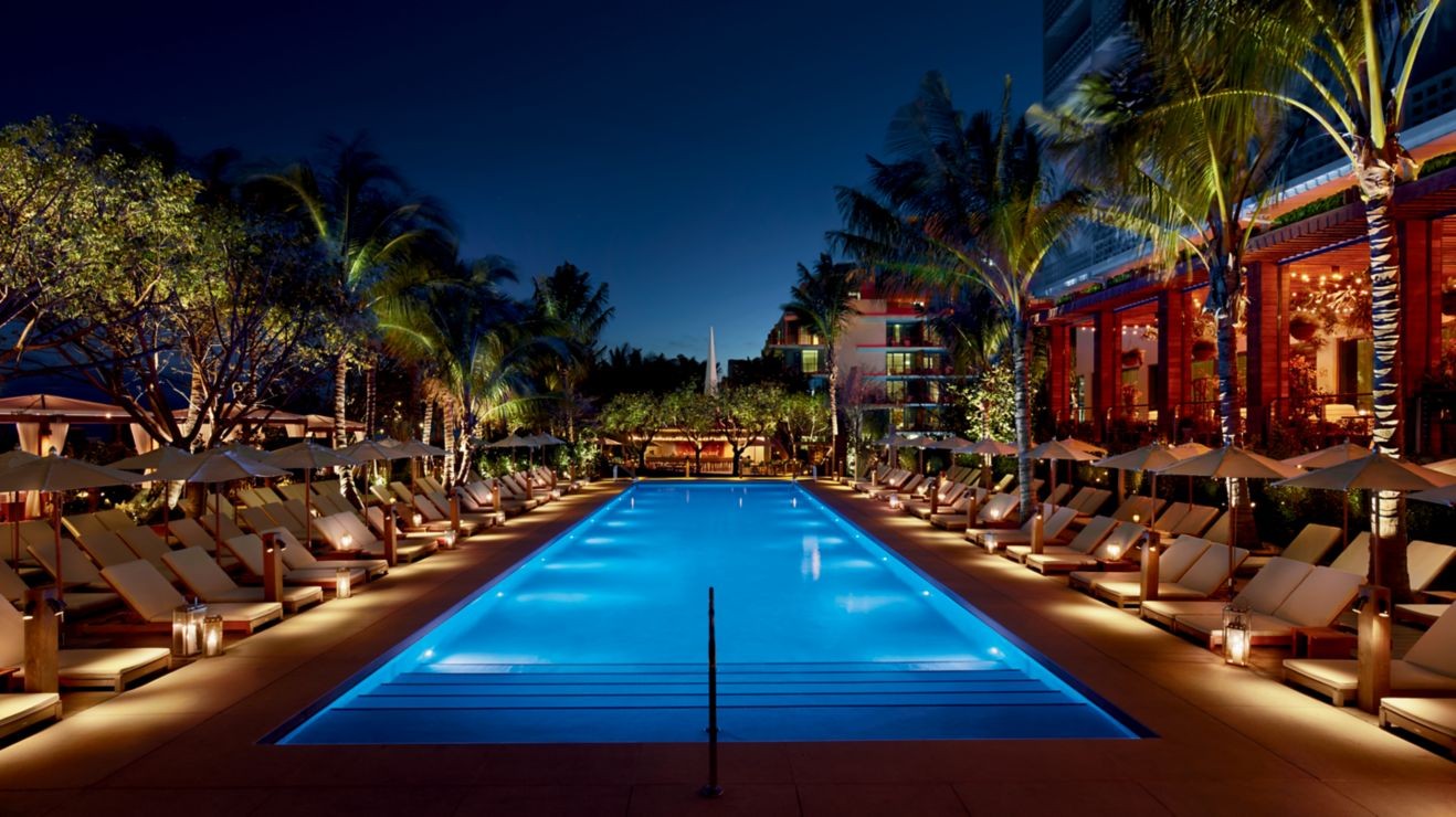 The Miami Beach EDITION hotel in Miami, United States