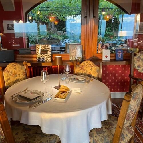 Repubblica di Perno restaurant in Monforte d'Alba, Italy