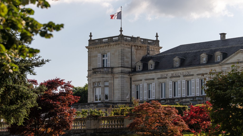 Château Ducru-Beaucaillou winery in Pauillac, France