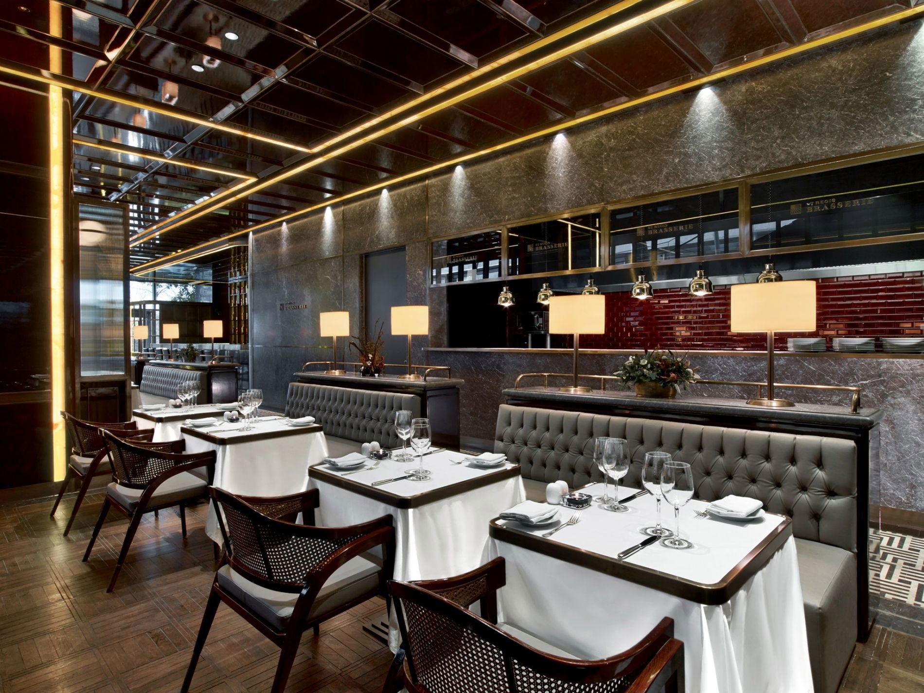 St. Regis Brasserie restaurant in Istanbul, Turkey