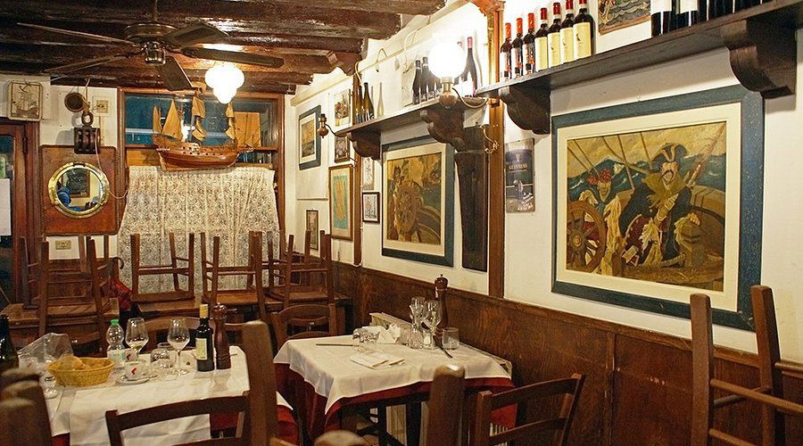 Trattoria al Ponte, Restaurant in Lusia