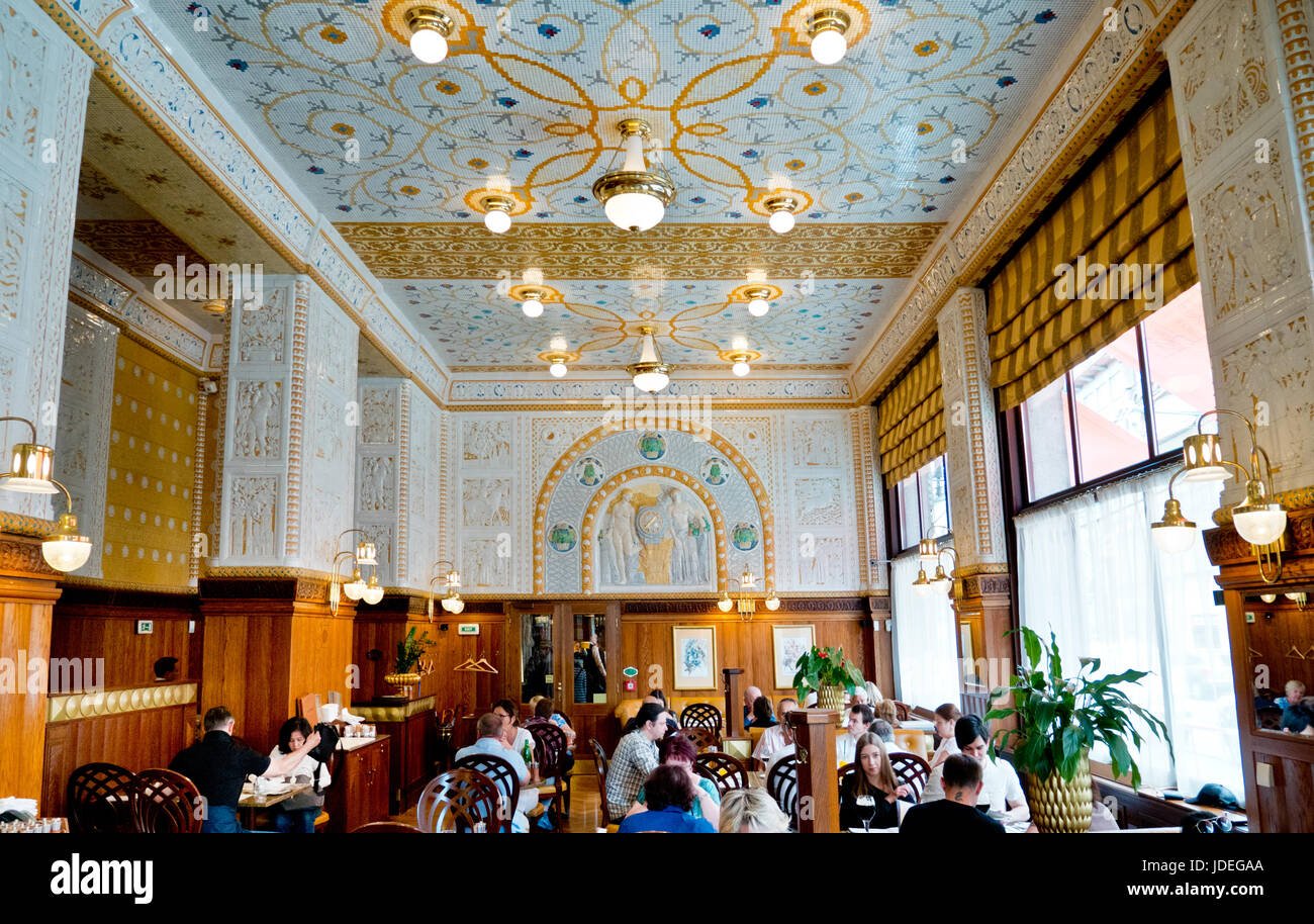 Café Imperial restaurant in Prague