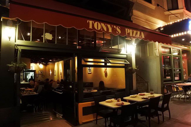 Tony's Pizza Napoletana restaurant in San Francisco, United States